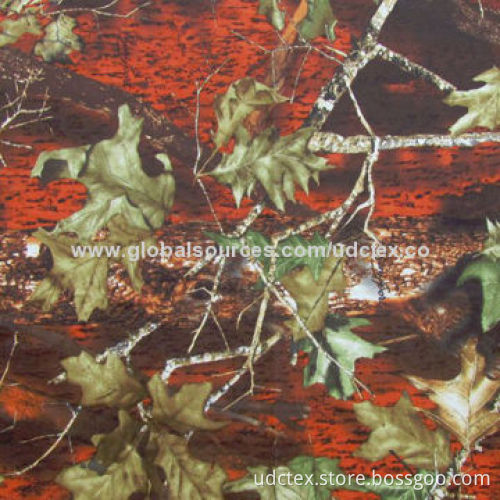 Camouflage Polyester Oxford Fabric, 300D for Army Garments